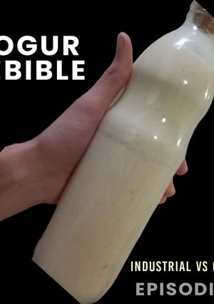Una foto de Yogur bebible casero