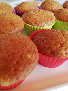 Francia drazsé-muffin recept fotója