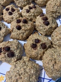 Una foto de Cookies harina integral y avena