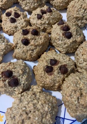 Una foto de Cookies harina integral y avena
