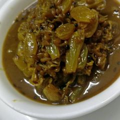 A picture of Sprouted fenugreek seeds launji.