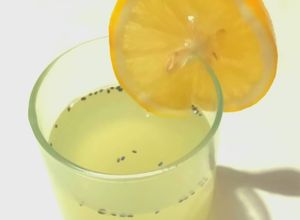 Foto resep Lemon 🍋 Juice with honey 🍯 an basil seeds