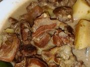 Gambar daging masak kurma