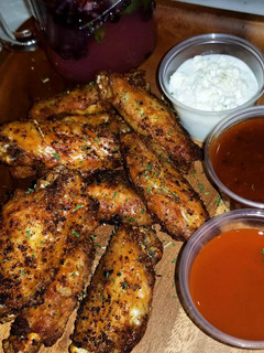 A picture of Crispy Seasoned Naked Wings.