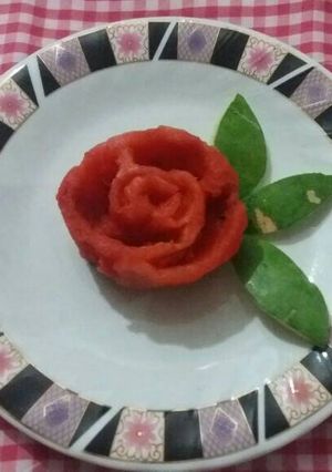عکسی از دستور گل رز هندوانه ای
