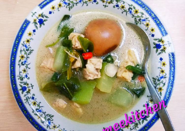 Resep Sayur lodeh telur pindang yang Menggugah Selera