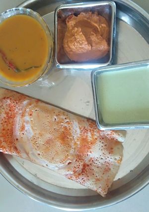 મસાલા ઢોંસા (masala dosa recipe in gujarati) રેસીપી મુખ્ય ફોટો