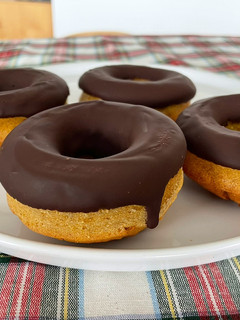Una foto de Donuts de mandarina sin azúcar