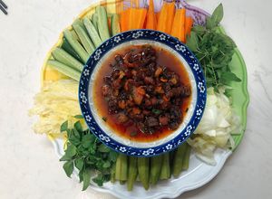 Hình của món Kho Quẹt -Chiều Mưa.