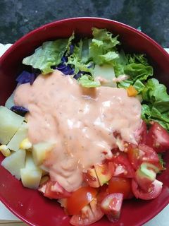 Foto resep Vegetarian salad