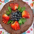 Marquise de chocolate vegana y sin TACC 🍫🍓