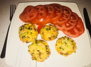 Una foto de Croquetas de arroz a la Pat