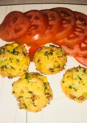 Una foto de Croquetas de arroz a la Pat