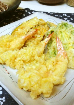 A picture of *Crispy Shrimp Tempura*.