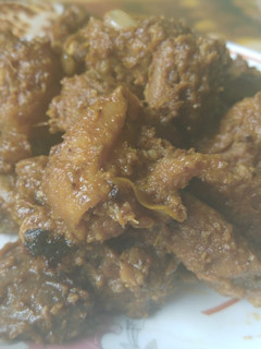 A picture of Fried Masala Mutton.