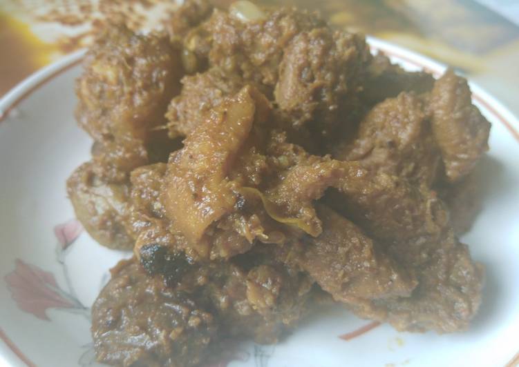 Fried Masala Mutton