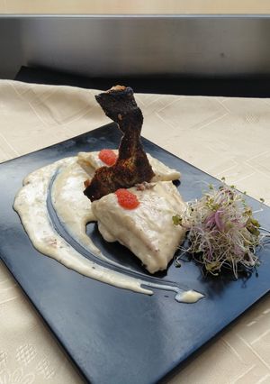 Una foto de Crêpes de pescado y ricota