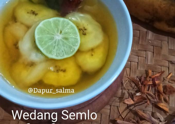 Resep Wedang Semlo Khas Keraton Jogja Oleh Sulis Ummusalma Cookpad