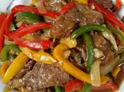 Gambar tumis daging paprika