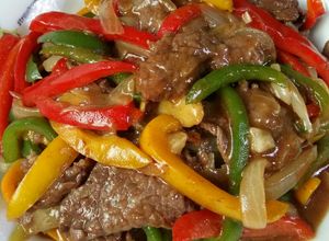Foto resep Daging Sapi Tumis Paprika 