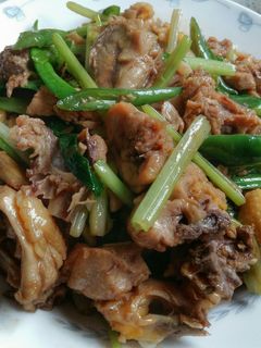 Foto resep Ayam Tumis Cabe Ijo
