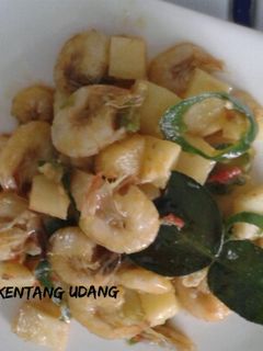 Foto resep Sambal goreng kentang udang