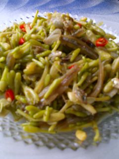 Foto resep .: Tumis Bunga Pepaya :.