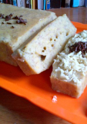 Foto resep .: Proll Pisang Kukus :.