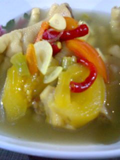 Foto resep .: Asem Asem Ceker :.