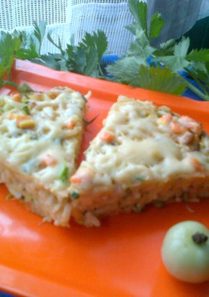 Foto resep .: Omelet Mie Keju Quick Melt :.