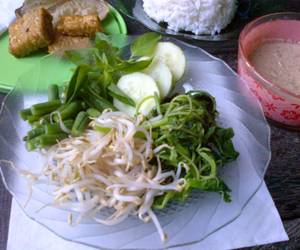 Resep mudah .: Pecel Sayur :. Gurih Mantul