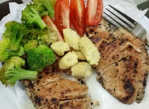 Foto resep Ayam ladah hitam menu diet
