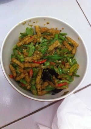 Foto resep Tumis buncis&tempe