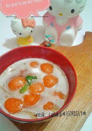 Foto resep Biji salak yellow sweet potato(ubi kuning)