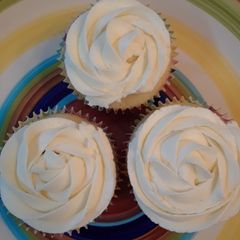 A picture of Vanilla Buttercream Frosting.