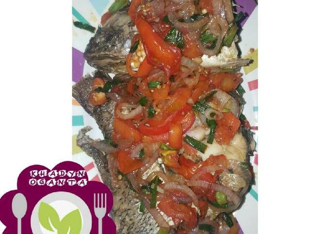 Oven grilled fish