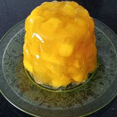 A picture of Mango & Lime Agar Jelly.
