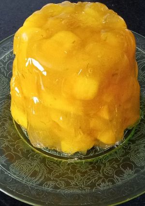 A picture of Mango & Lime Agar Jelly.