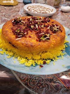 عکسی از دستور ته چین خوشمزه