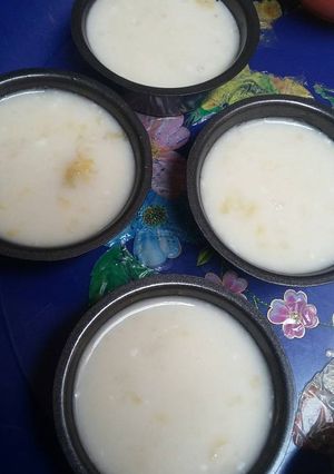 Foto resep Puding pisang keju