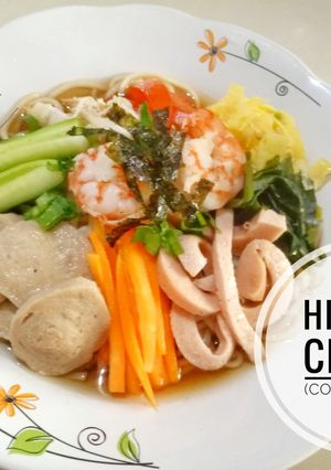 Foto resep Hiyashi Chuka (Cold Ramen/Ramen Dingin) #BikinRamadanBerkesan