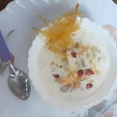 Fruit cream with Honey' A picture of Fruit cream with Honey'.