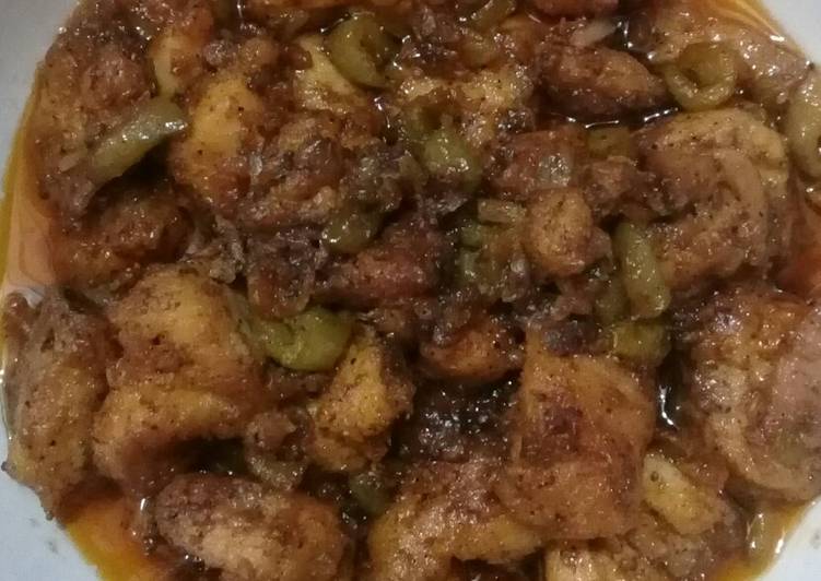 Teekha masala chicken karai