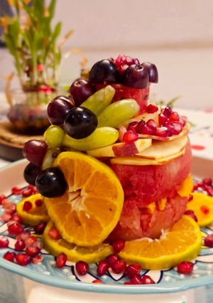 A picture of Fresh Fruit Cake.
