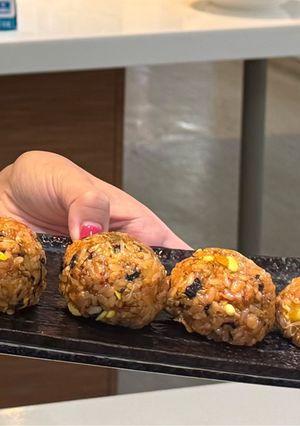 韓式泡菜飯糰 的食譜成品照片