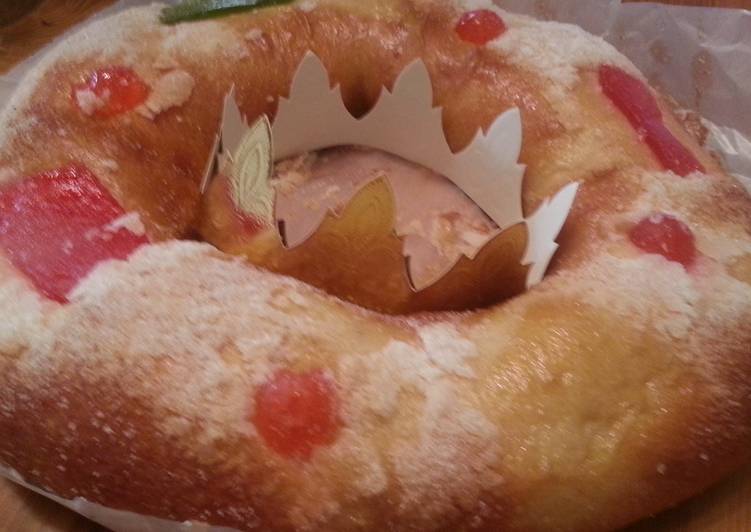 Easiest Way to Prepare Homemade Roscón de Reyes (Three Kings Cake)