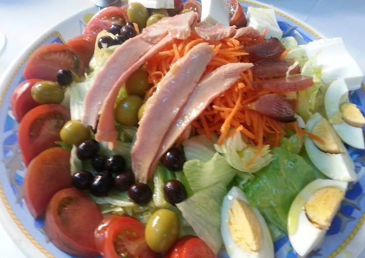 Easiest Way to Make Speedy Tuna, Egg and Tomato Salad