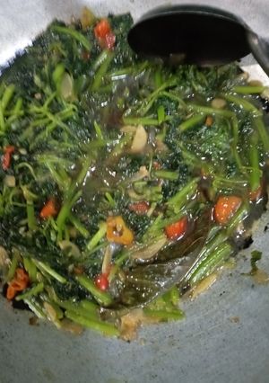 Foto resep Tumis bayam