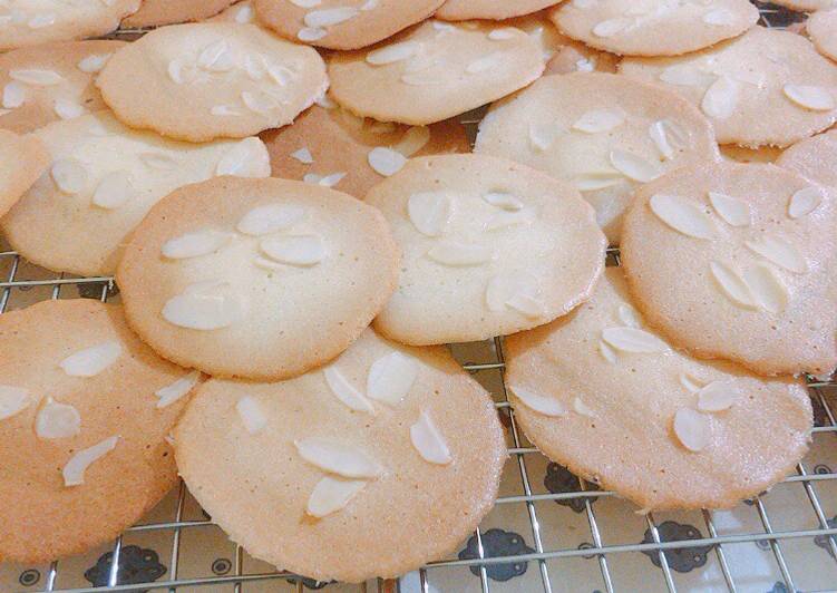 Resep Crispy Almond cookies Anti Gagal