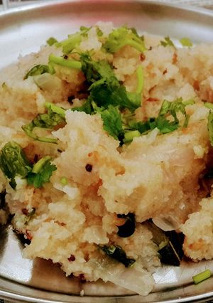 A picture of Rava Upma.